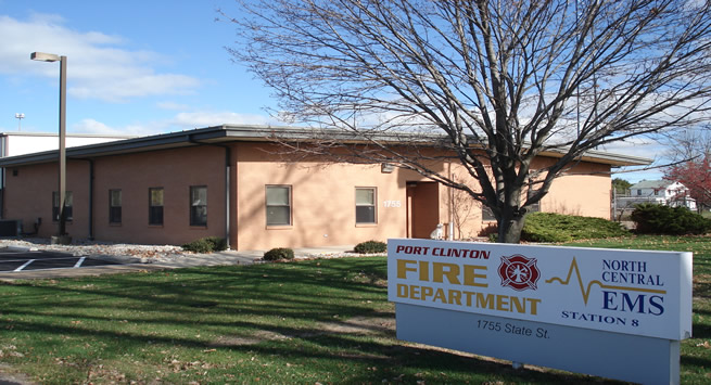The Port Clinton Fire Department Station